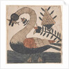 Bird with Fish, Fraktur Painting, c.1810 by American School