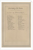 List of Characters, c.1920s by Joseph Clayton Clarke