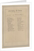 List of Characters, c.1920s by Joseph Clayton Clarke