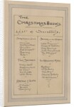 List of Characters, c.1920s by Joseph Clayton Clarke