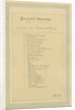 List of Characters, c.1920s by Joseph Clayton Clarke