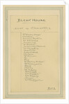 List of Characters, c.1920s by Joseph Clayton Clarke