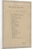 List of Characters, c.1920s by Joseph Clayton Clarke