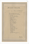 List of Characters, c.1920s by Joseph Clayton Clarke