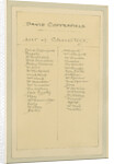 List of Characters, c.1920s by Joseph Clayton Clarke
