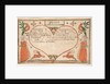 Birth and Baptismal Certificate for Johannes Kemp by Springing Deer Artist