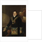 Augustus Frederick, Duke of Sussex as Grand Master, 1827 by J. Naish