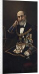 John Morant Hervey, Grand Secretary, 1875 by Ernest de Cleichen von Tettenborn