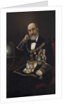 John Morant Hervey, Grand Secretary, 1875 by Ernest de Cleichen von Tettenborn
