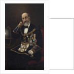 John Morant Hervey, Grand Secretary, 1875 by Ernest de Cleichen von Tettenborn