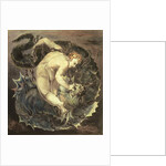 The Angel Michael Binding Satan c.1805 by William Blake