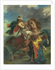 A Turk Surrenders to a Greek Horseman, 1856 by Ferdinand Victor Eugene Delacroix