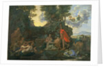 The Infant Bacchus Entrusted to the Nymphs of Nysa; The Death of Echo and Narcissus, 1657 by Nicolas Poussin