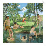 Summer Scene, 1869 by Jean Frederic Bazille