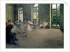 The Rehearsal, c.1873-78 by Edgar Degas