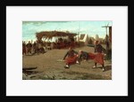 Pitching Quoits, 1865 by Winslow Homer