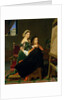 Raphael and the Fornarina, 1814 by Jean Auguste Dominique Ingres