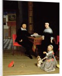 Portrait of a Family, 1663 by Jacob Ochtervelt