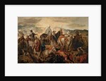 Arab Horsemen Carrying Away their Dead, 1850 by Theodore Chasseriau