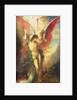 St. Sebastian and the Angel, c.1876 by Gustave Moreau