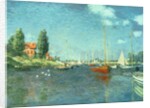 Red Boats, Argenteuil, 1875 by Claude Monet