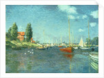 Red Boats, Argenteuil, 1875 by Claude Monet
