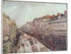 Mardi Gras on the Boulevards, 1897 by Camille Pissarro