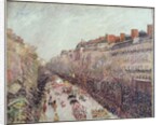Mardi Gras on the Boulevards, 1897 by Camille Pissarro