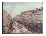 Mardi Gras on the Boulevards, 1897 by Camille Pissarro