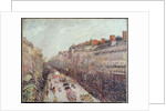 Mardi Gras on the Boulevards, 1897 by Camille Pissarro