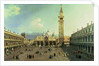 Piazza San Marco, Venice, c.1730-35 by (1697-1768) Canaletto