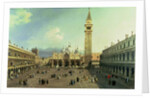 Piazza San Marco, Venice, c.1730-35 by (1697-1768) Canaletto