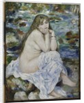 Seated Bather, c.1883-84 by Pierre Auguste Renoir