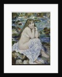 Seated Bather, c.1883-84 by Pierre Auguste Renoir