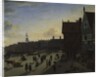 The Dam and Damrak, Amsterdam, c.1663 by Jan van der Heyden