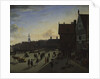 The Dam and Damrak, Amsterdam, c.1663 by Jan van der Heyden