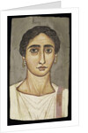 Portrait of a Woman, c.300 AD by Roman