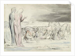 The Circle of Traitors: Alberti Brothers by William Blake