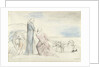 Dante seizing the Traitor Bocca by the Hair by William Blake