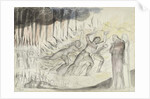 Dante and Virgil among the Blasphemers by William Blake