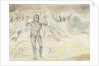 Donati transformed into a serpent; Francesco de'Cavalcanti retransformed into a man by William Blake