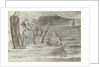 Dante and Virgil in the Skiff of Phlegyas are hailed by Filippo Argenti by William Blake