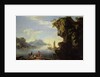 Coastal Scene with Fishermen by Salvator Rosa