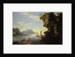 Coastal Scene with Fishermen by Salvator Rosa