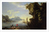 Coastal Scene with Fishermen by Salvator Rosa