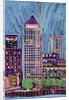Canary Wharf in London Docklands by Frances Treanor