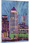 Canary Wharf in London Docklands by Frances Treanor