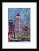 Canary Wharf in London Docklands by Frances Treanor