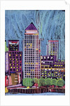 Canary Wharf in London Docklands by Frances Treanor