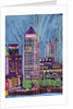 Canary Wharf in London Docklands by Frances Treanor